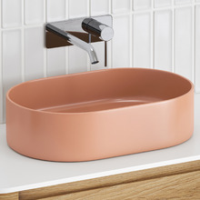 Sabina 500mm Pill Ceramic Above Counter Basin